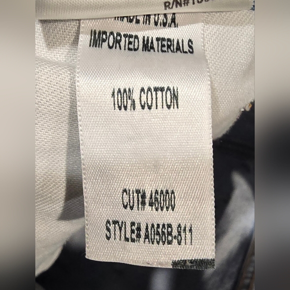 Agolde Riley High Rise Straight Leg Cropped Jeans Size 28 - Picture 8 of 8